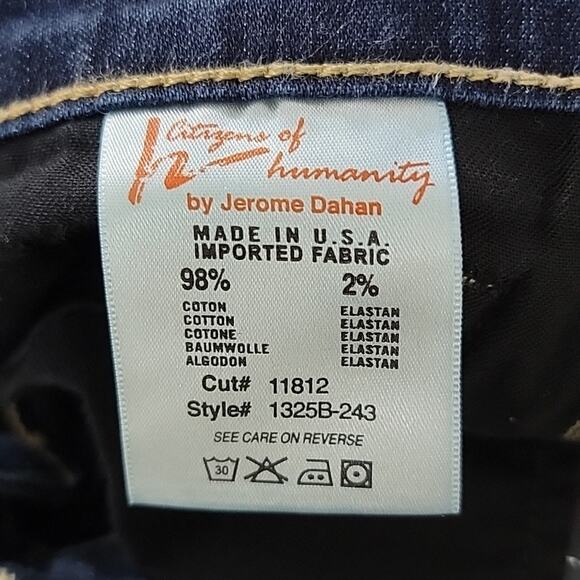 Citizens of Humanity Dita Petite Bootcut Leg denim jeans 29 - Picture 10 of 14